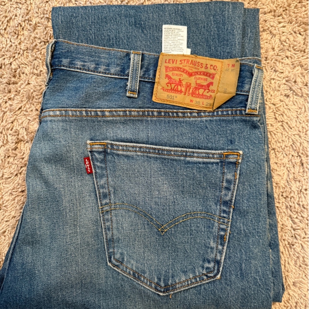 Levi's Men's Classic Straight Blue Jeans